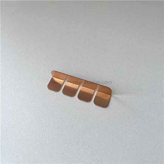 phosphor copper BeCu Brass stamping contact part