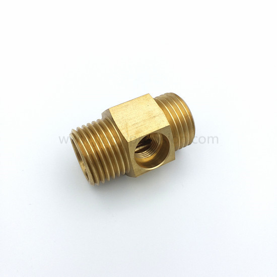 CNC lathe Brass connector